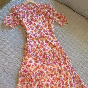 Topshop Floral print dress